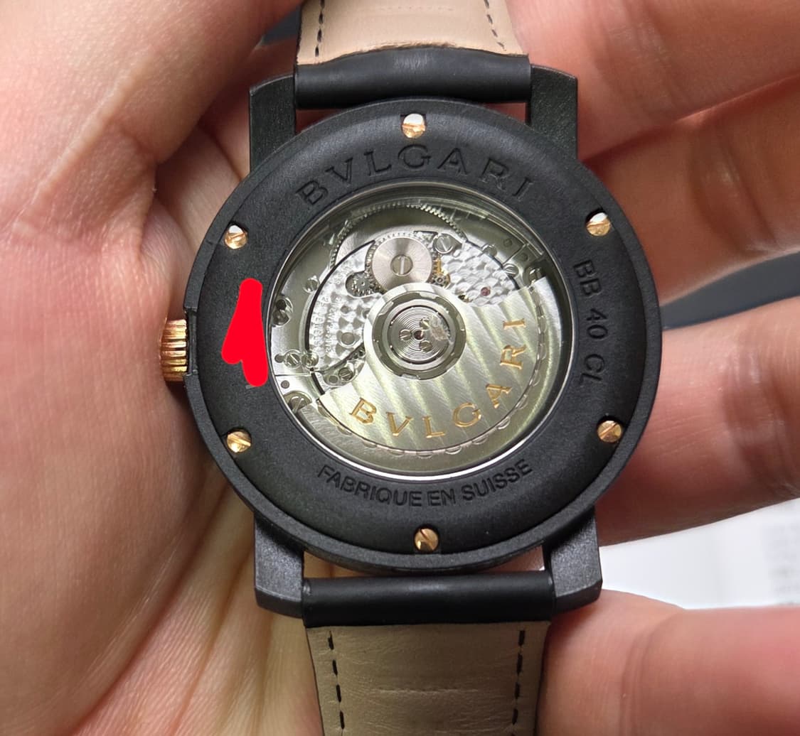 레어] 불가리 카본 골드 로마 18K콤비 40mm 한정판 오토매틱 국내풀 상품이미지7