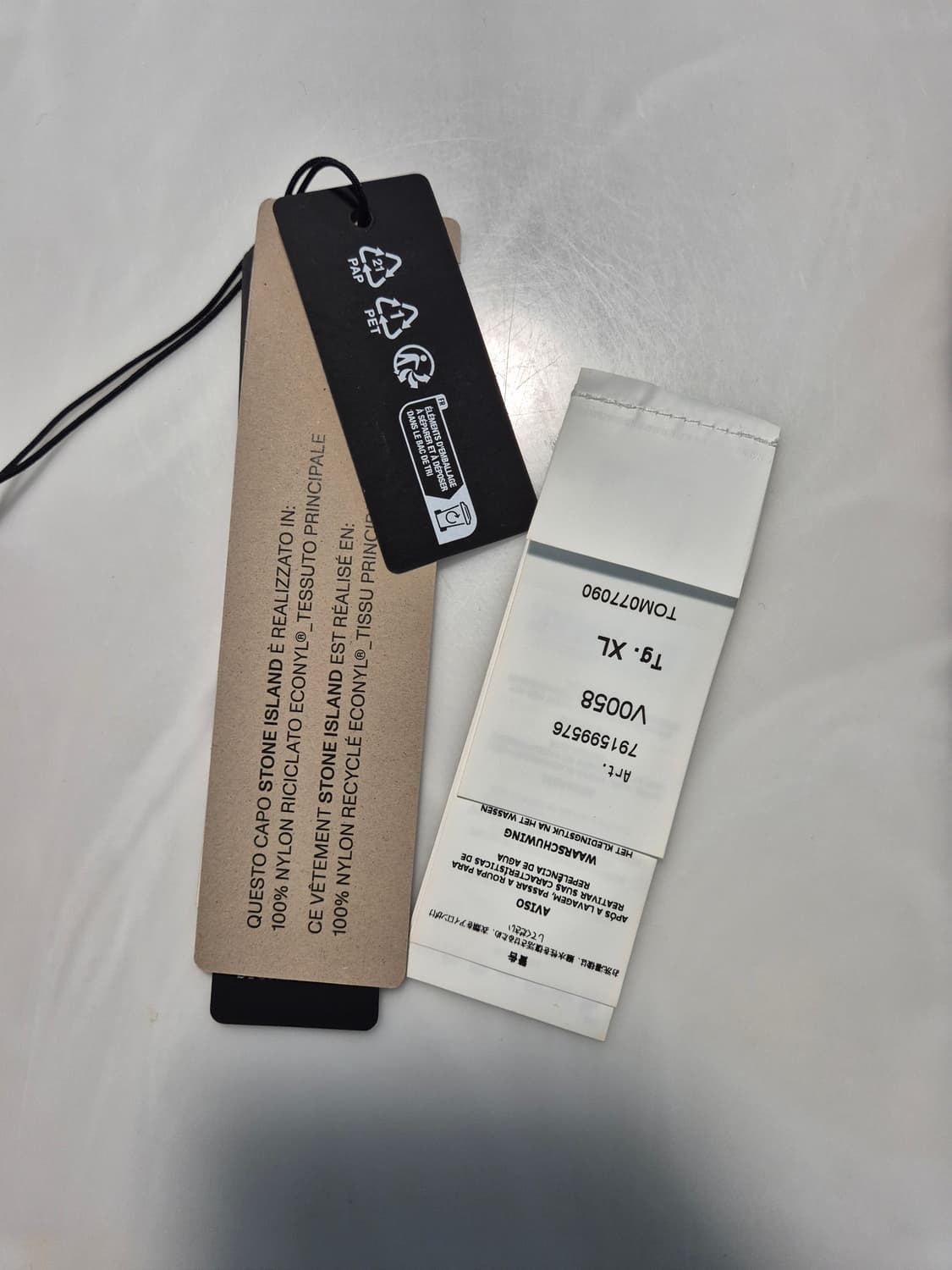 스톤아일랜드 나일론 캡 올리브 XL 상품이미지5