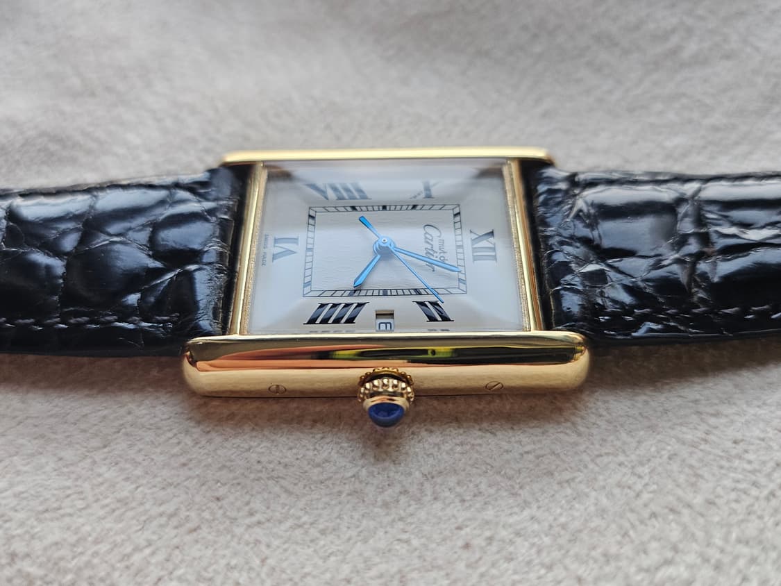 까르띠에 탱크머스트 XL 짝수로만 빈티지 쿼츠 상품이미지2