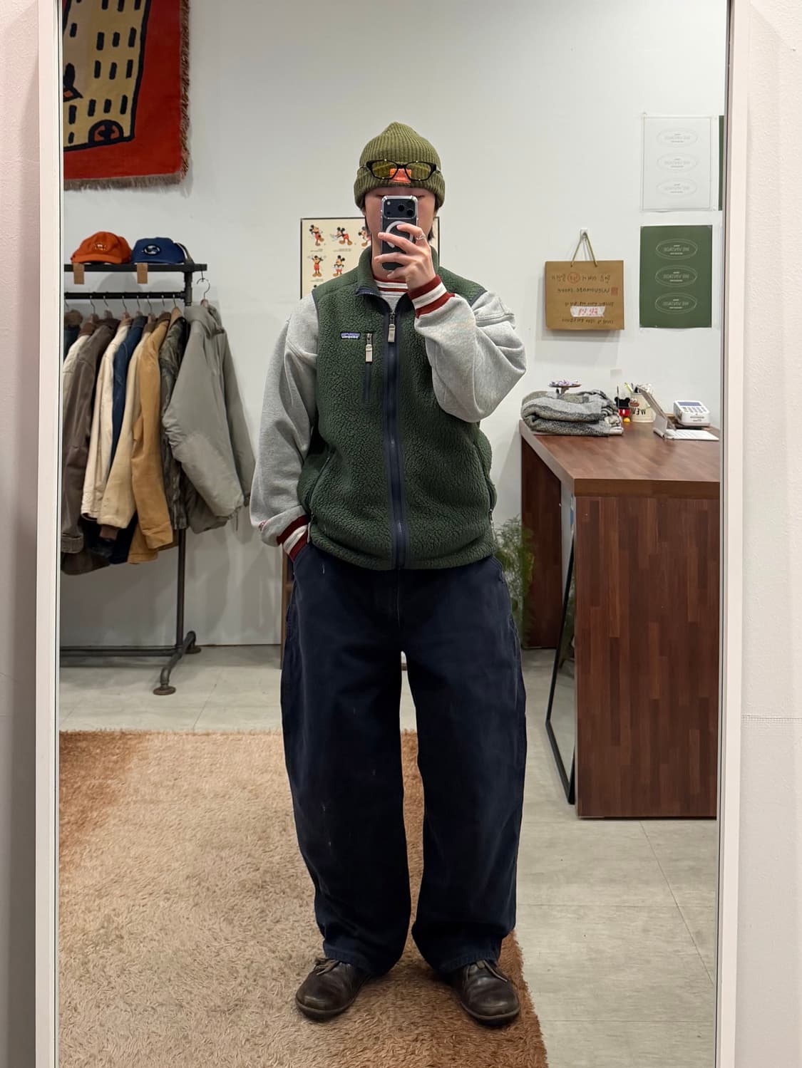 Carhartt 칼하트 던가리핏 싱글니 카펜터 워크 팬츠 (36inch) 상품이미지2