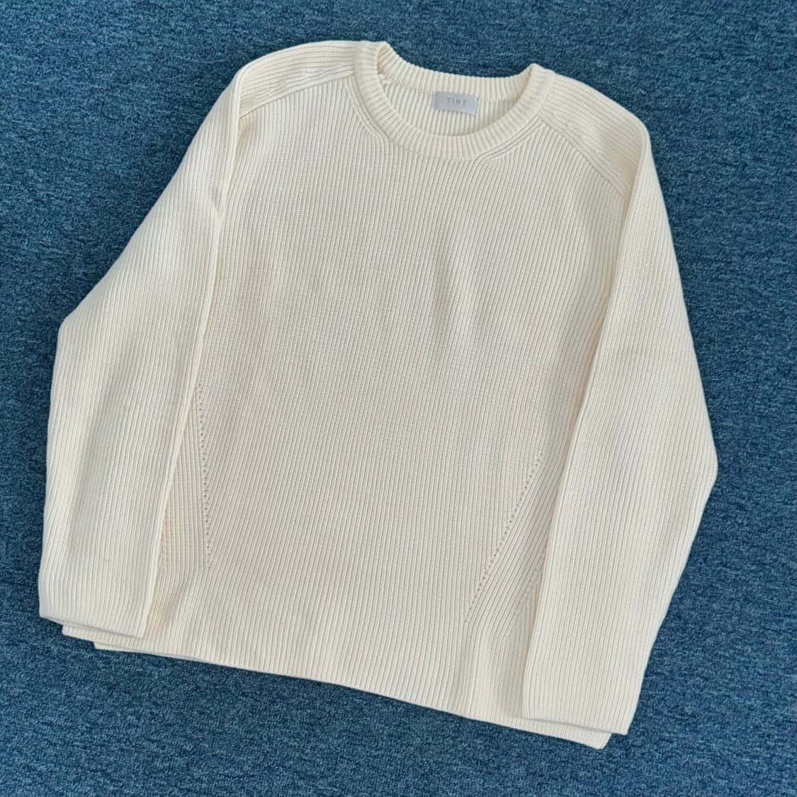 타임 아이보리 니트 105 상품이미지1