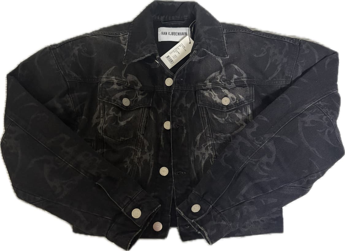 (48) 한 코펜하겐 트라이벌 패디드 데님 자켓 상품이미지3