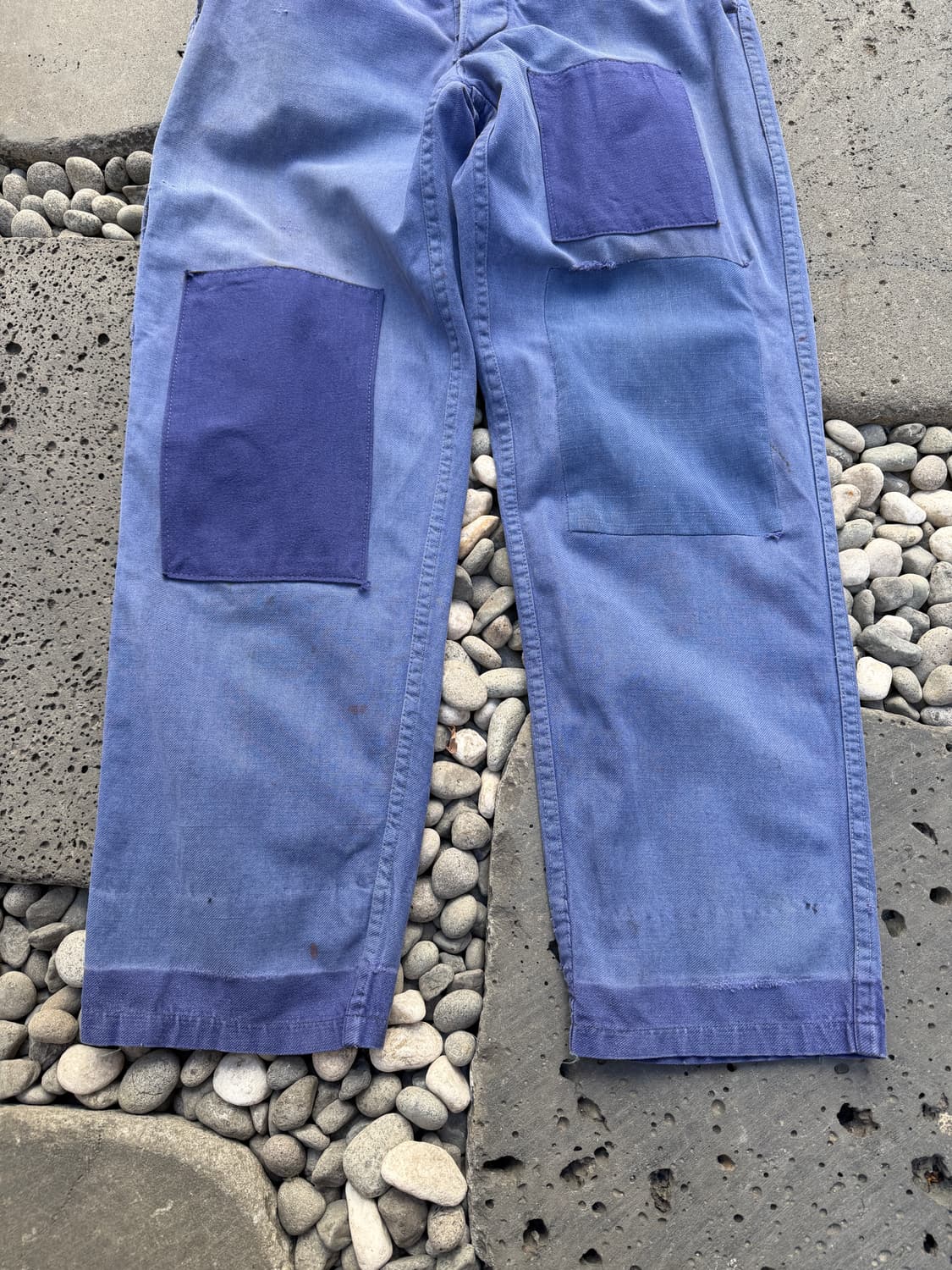 OLD VINTAGE WASHED PATCHWORK 프렌치워크팬츠 상품이미지4