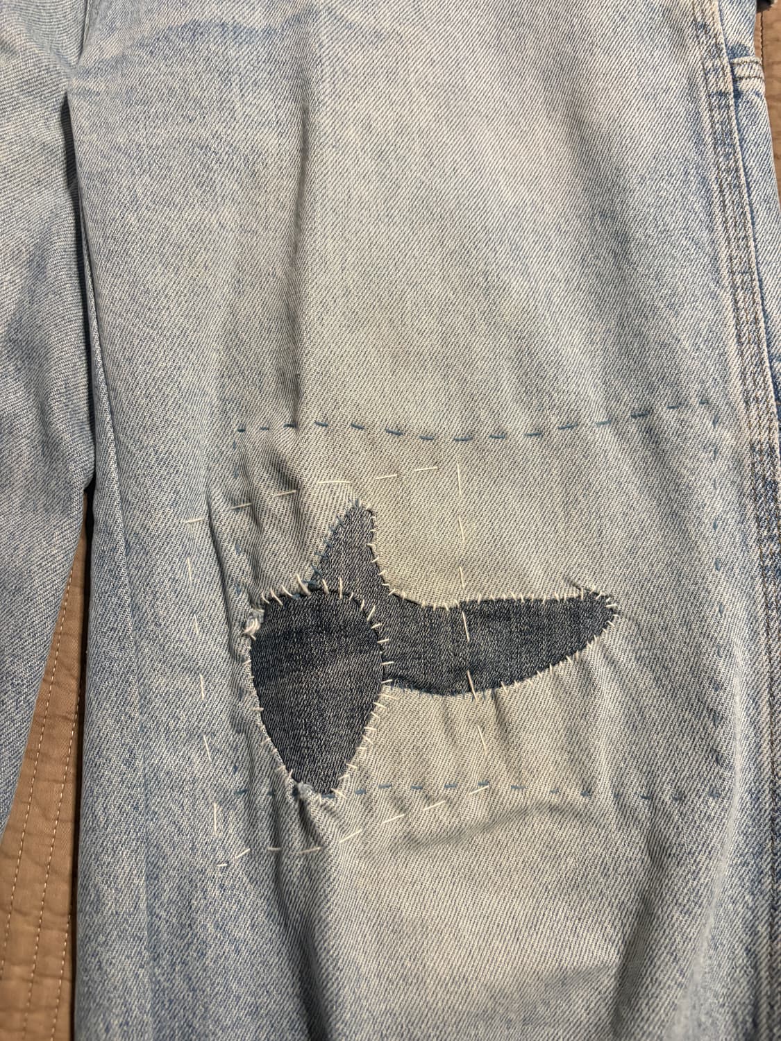 칼하트 데님 싱글니 카펜터 리페어드 30 상품이미지4