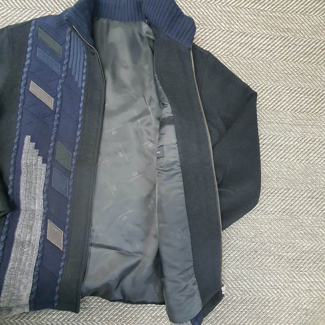 카운테스마라 집업 울점퍼 남자105 상품이미지5