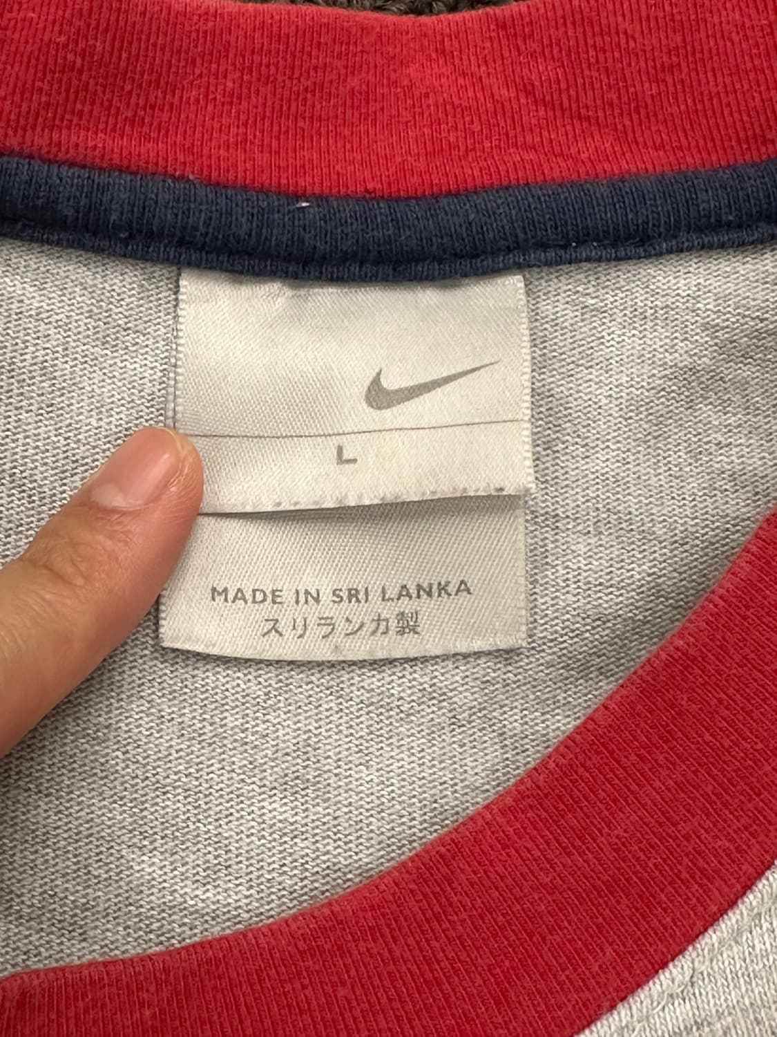 L)Nike vintage 르브론 제임스 버투스 크루넥 반팔 상품이미지4