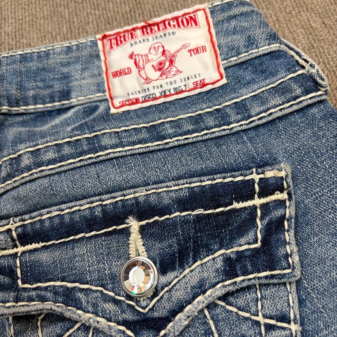 트루릴리전 DISCO JOEY BIG T 우먼스  부츠컷 데님 25 상품이미지6