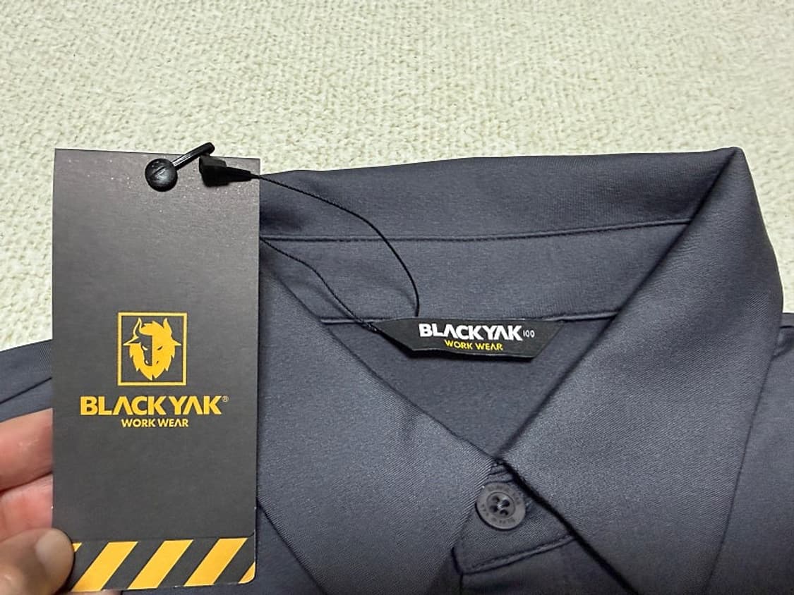 블랙야크 카라 티셔츠 남성용 100사이즈 새제품 상품이미지2