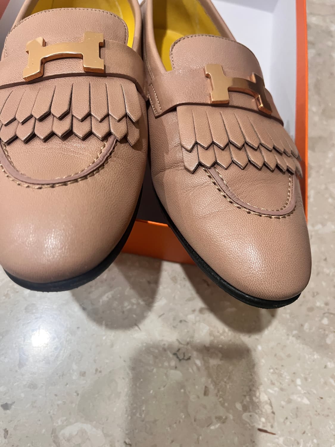 정품 에르메스 로얄로퍼 베이지  상품이미지5