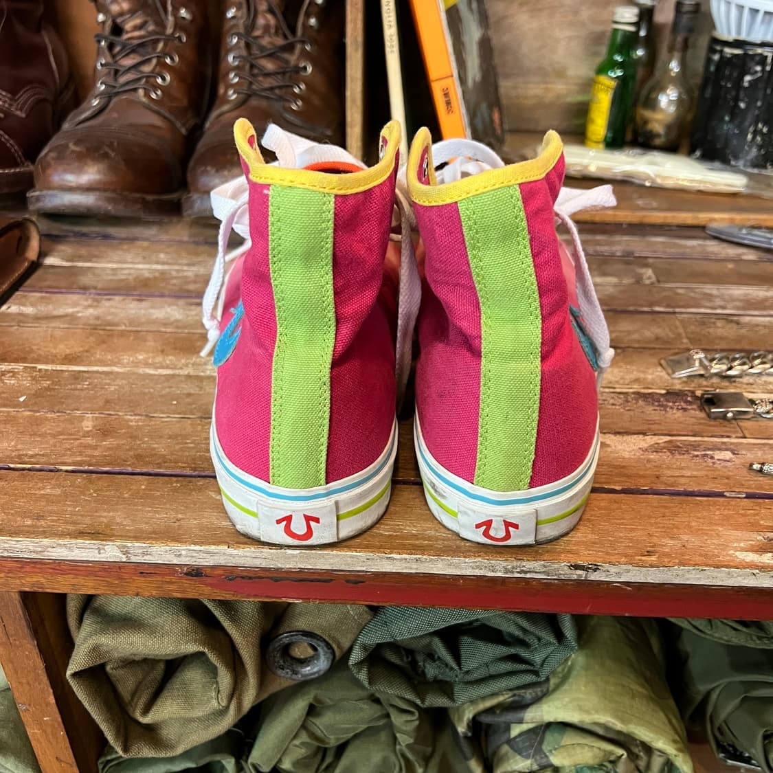 True Religion Sneakers Pink 275 size 상품이미지8