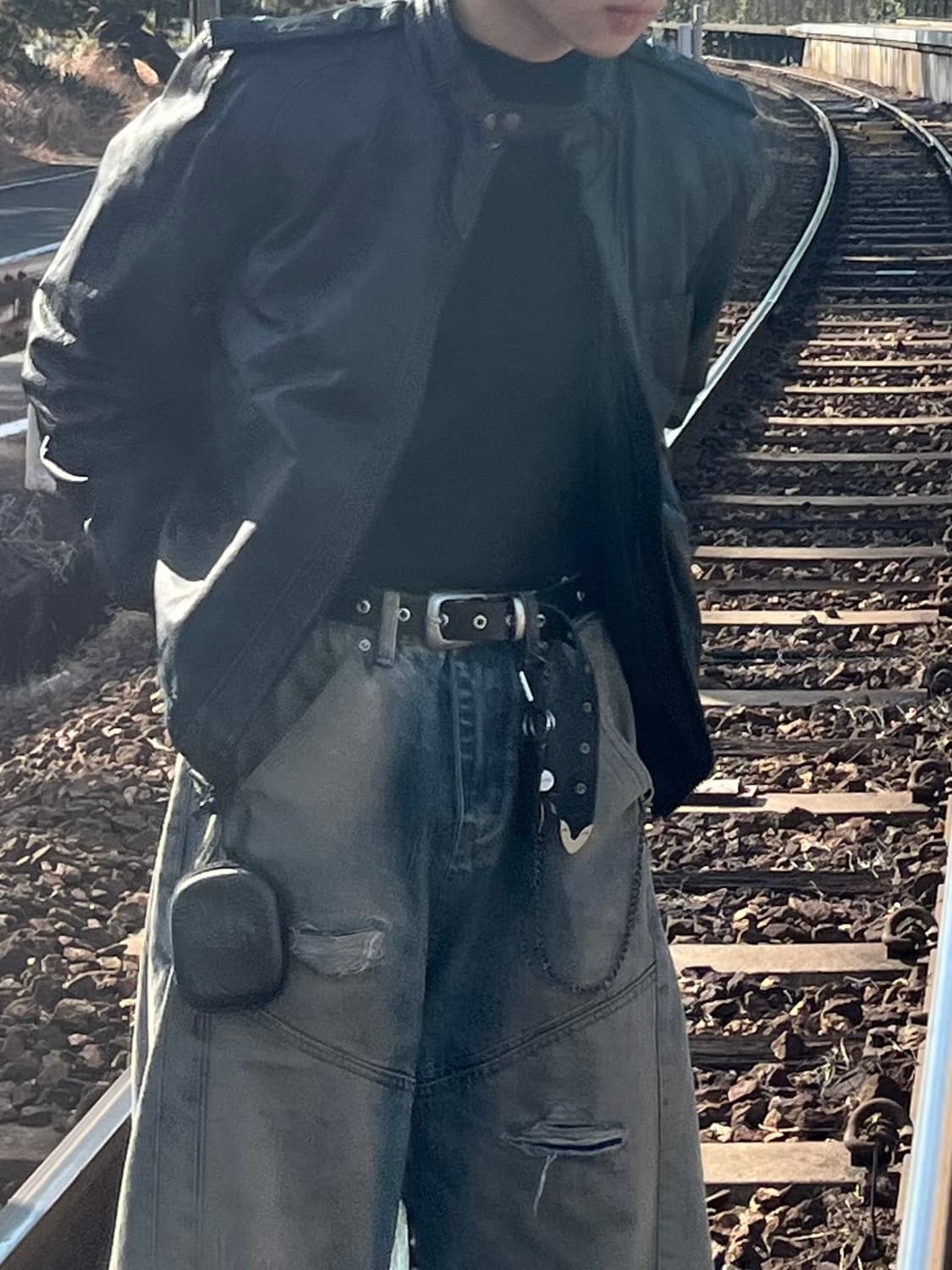 일본 빈티지 가죽 자켓 상품이미지6