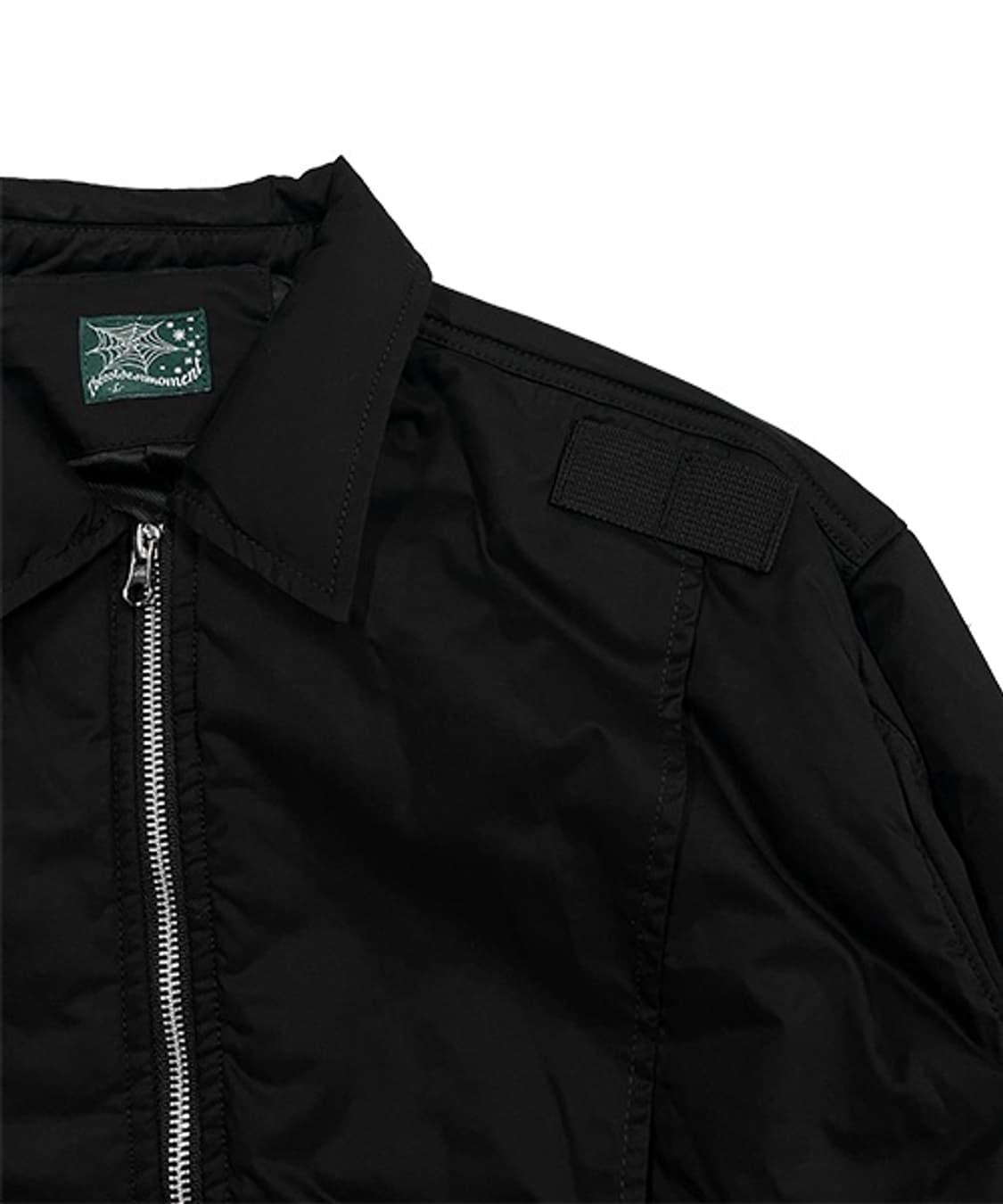 더콜디스트모먼트 봄버자켓 black 상품이미지3