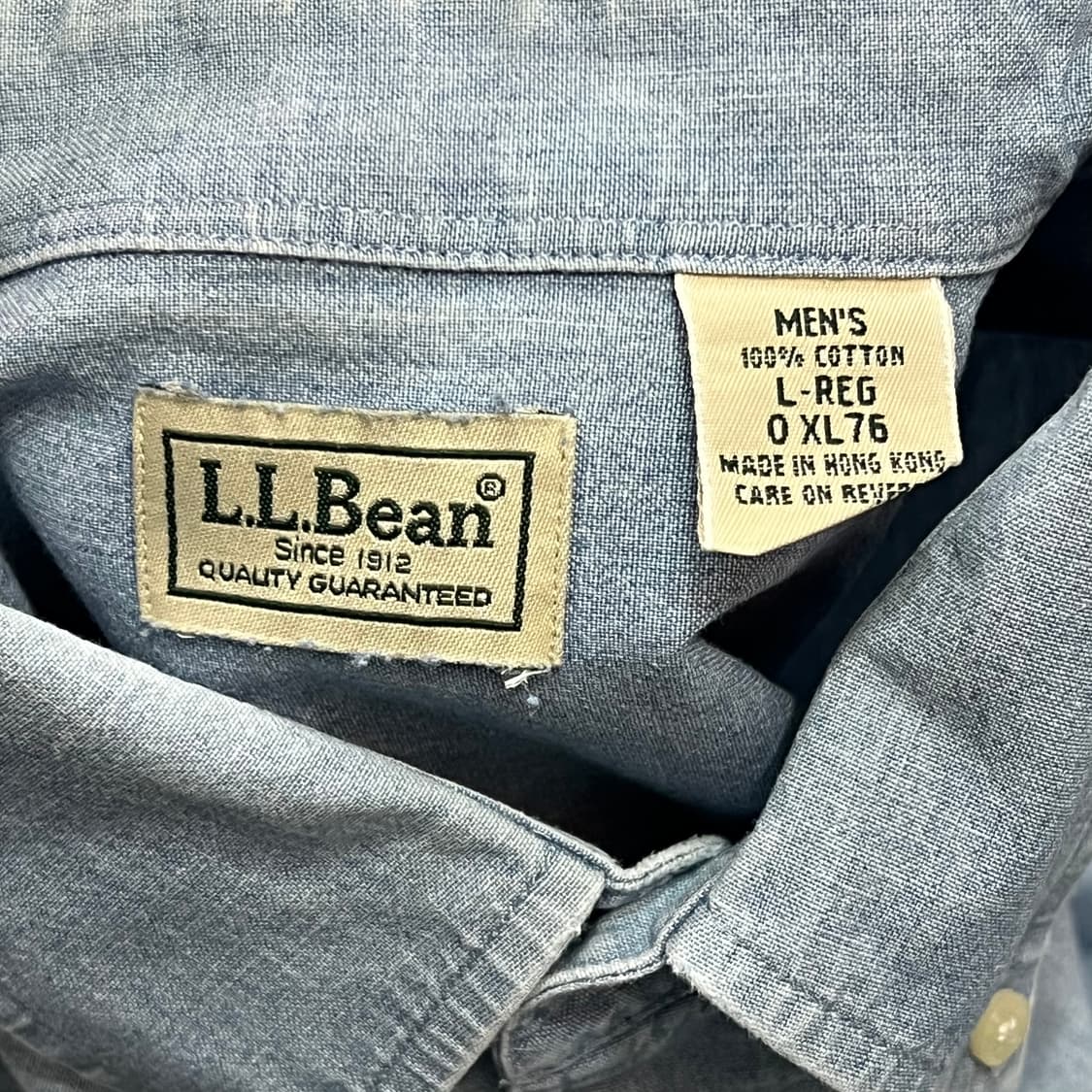  엘엘빈 워크 데님 셔츠 y14652 상품이미지5