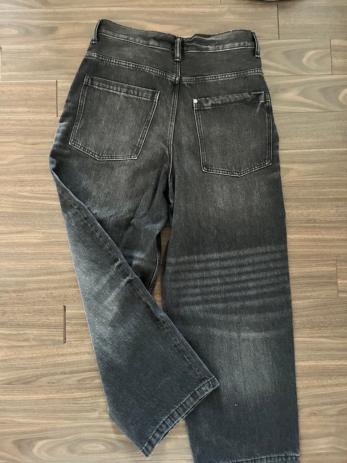 H&m 루즈 핏 흑청 상품이미지2