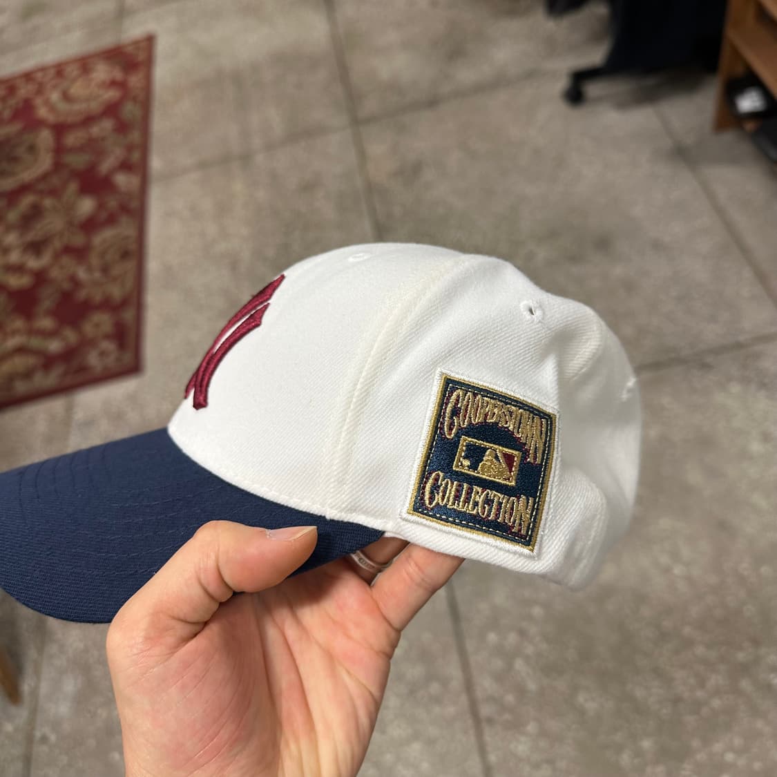 MLB 배색 볼캡 상품이미지2