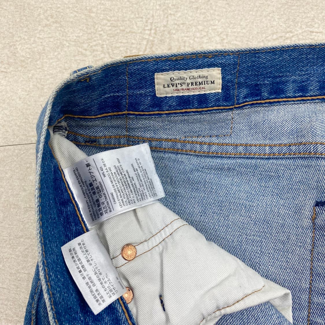 리바이스 프리미엄 빅E 501 93 스트레이트 데님 팬츠 (34) 상품이미지8