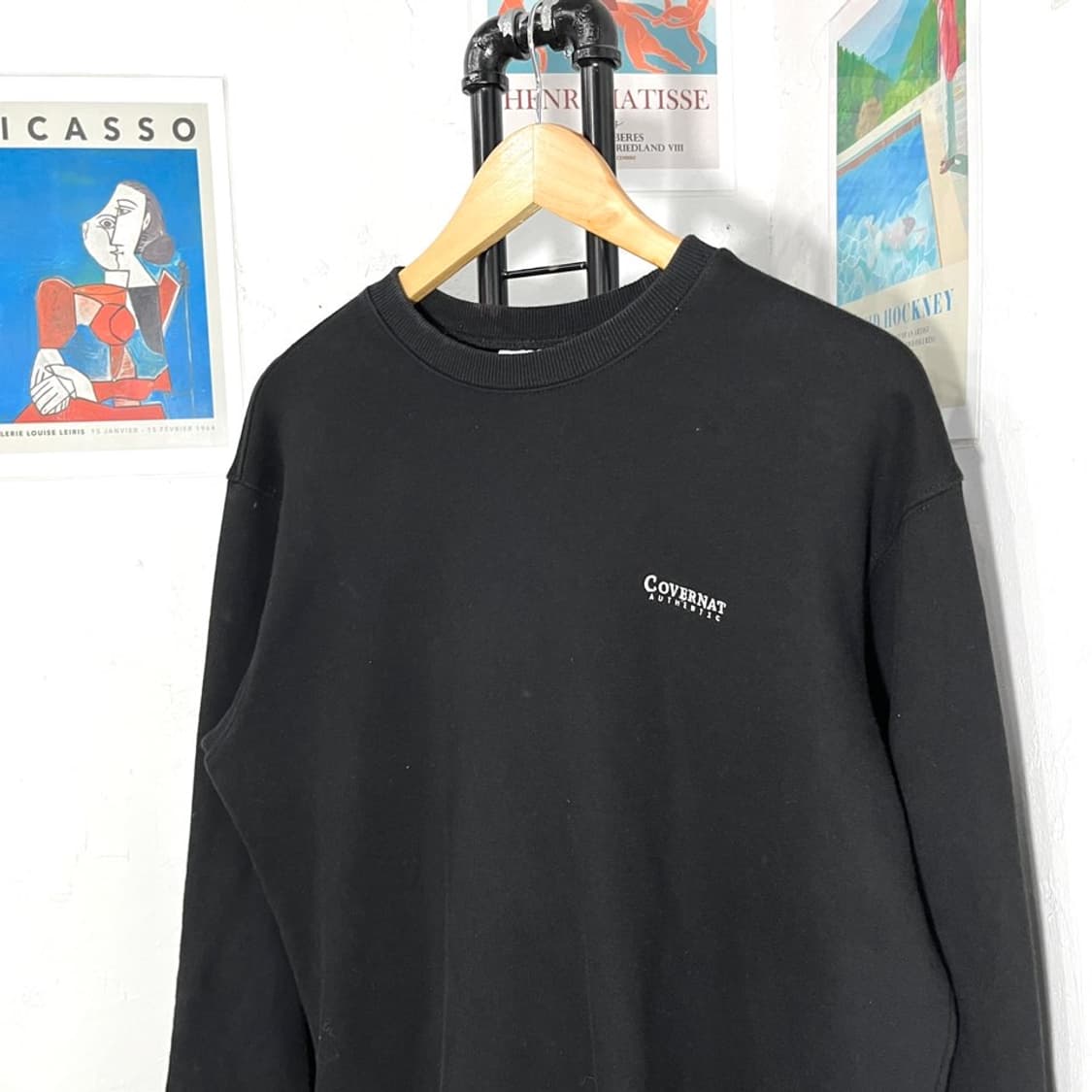 커버낫 자수로고 맨투맨 상품이미지3