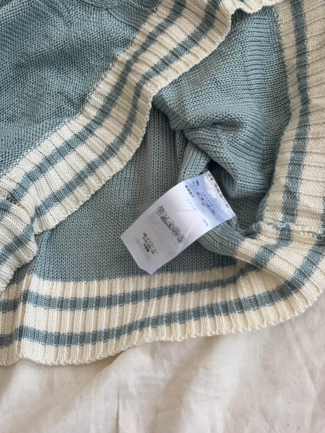 엑시즈팜 러블리 모리 프레피 니트  상품이미지5