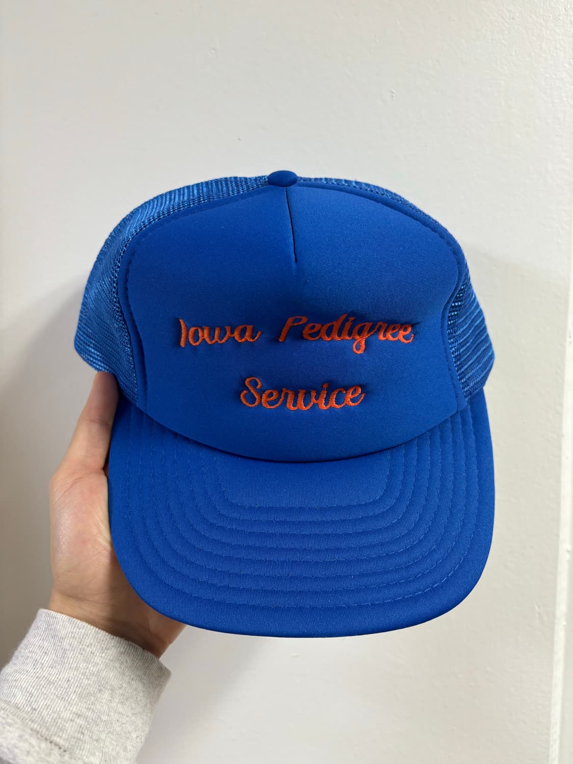 vintage mesh cap (blue) 상품이미지1