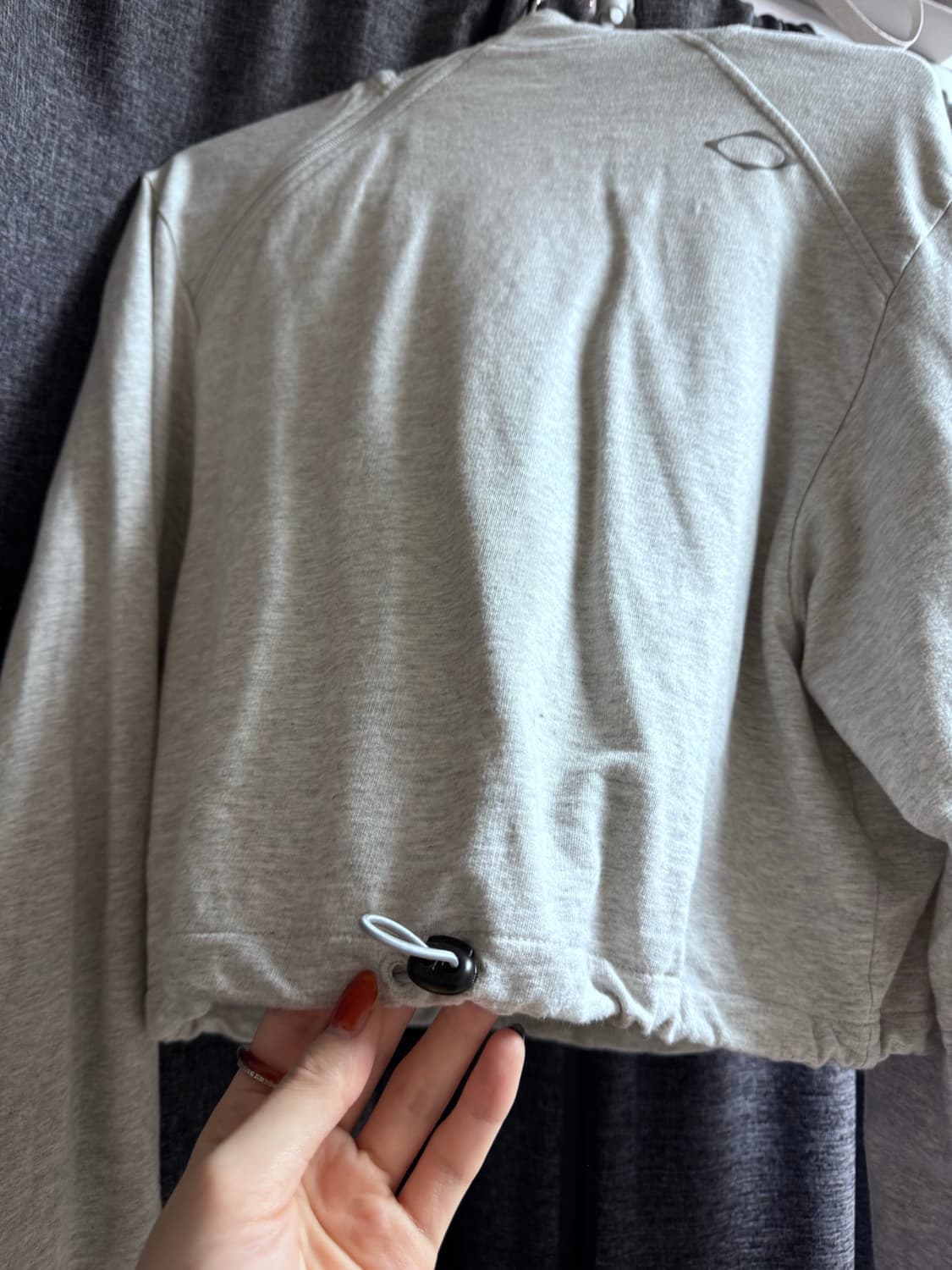 미스치프 크롭 후드티 상품이미지3