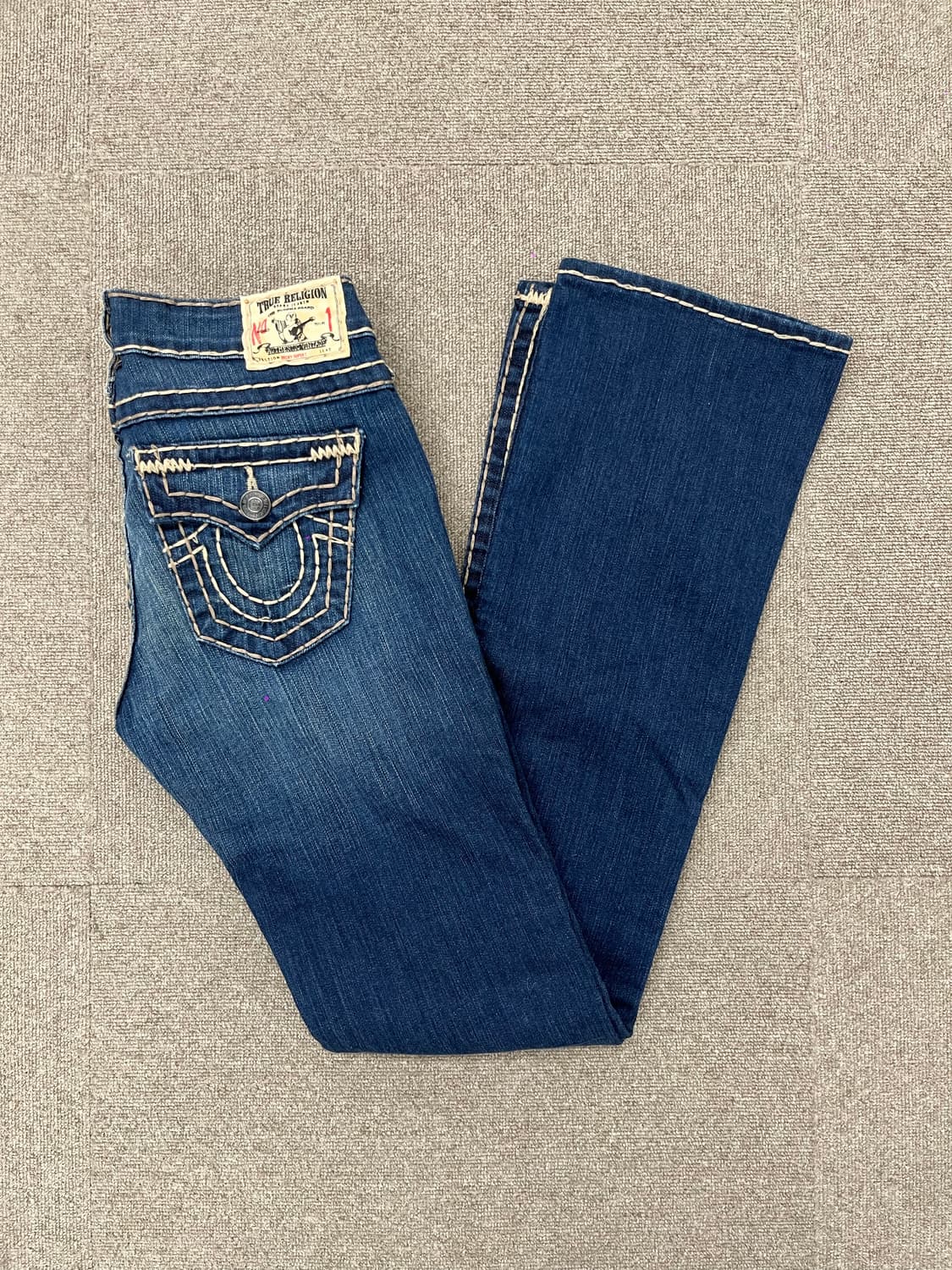 TureReligion brown stitch jeans 상품이미지1