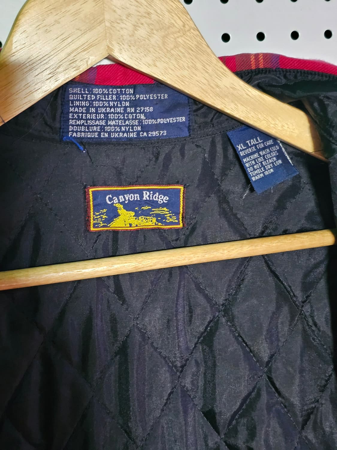 Canyon Ridge 남성 플란넬 셔츠 XL 상품이미지5