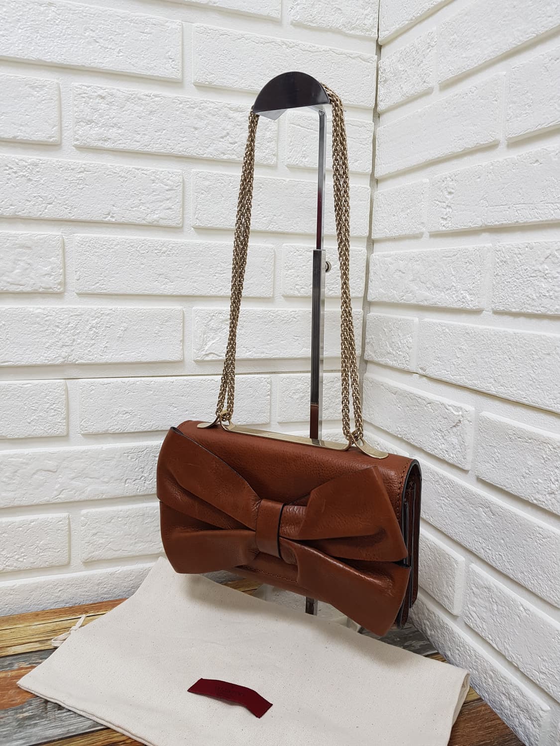 [정품] 발렌티노 리본 장식 체인백 상품이미지1