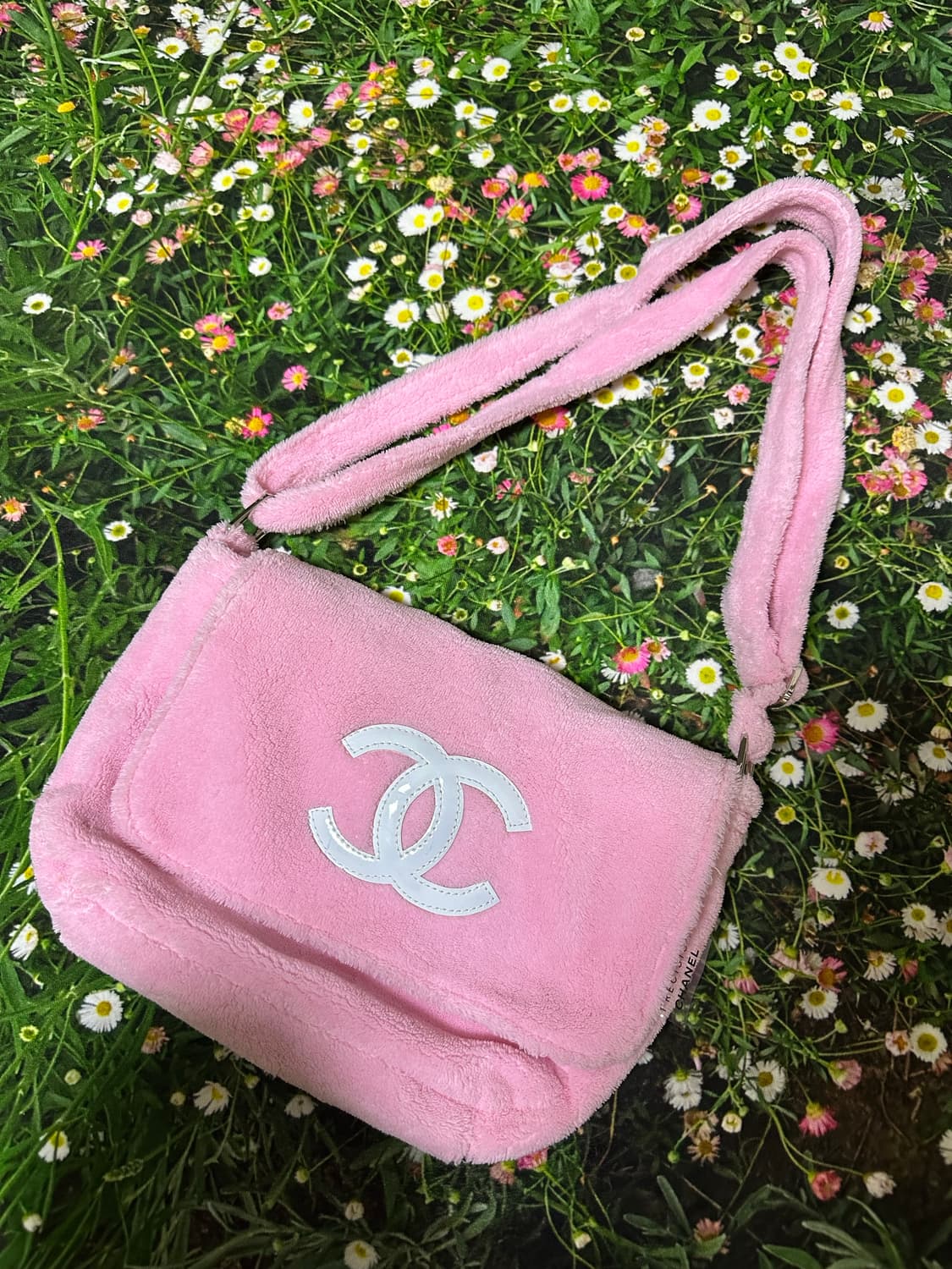 샤넬 핑크 크로스백 상품이미지1