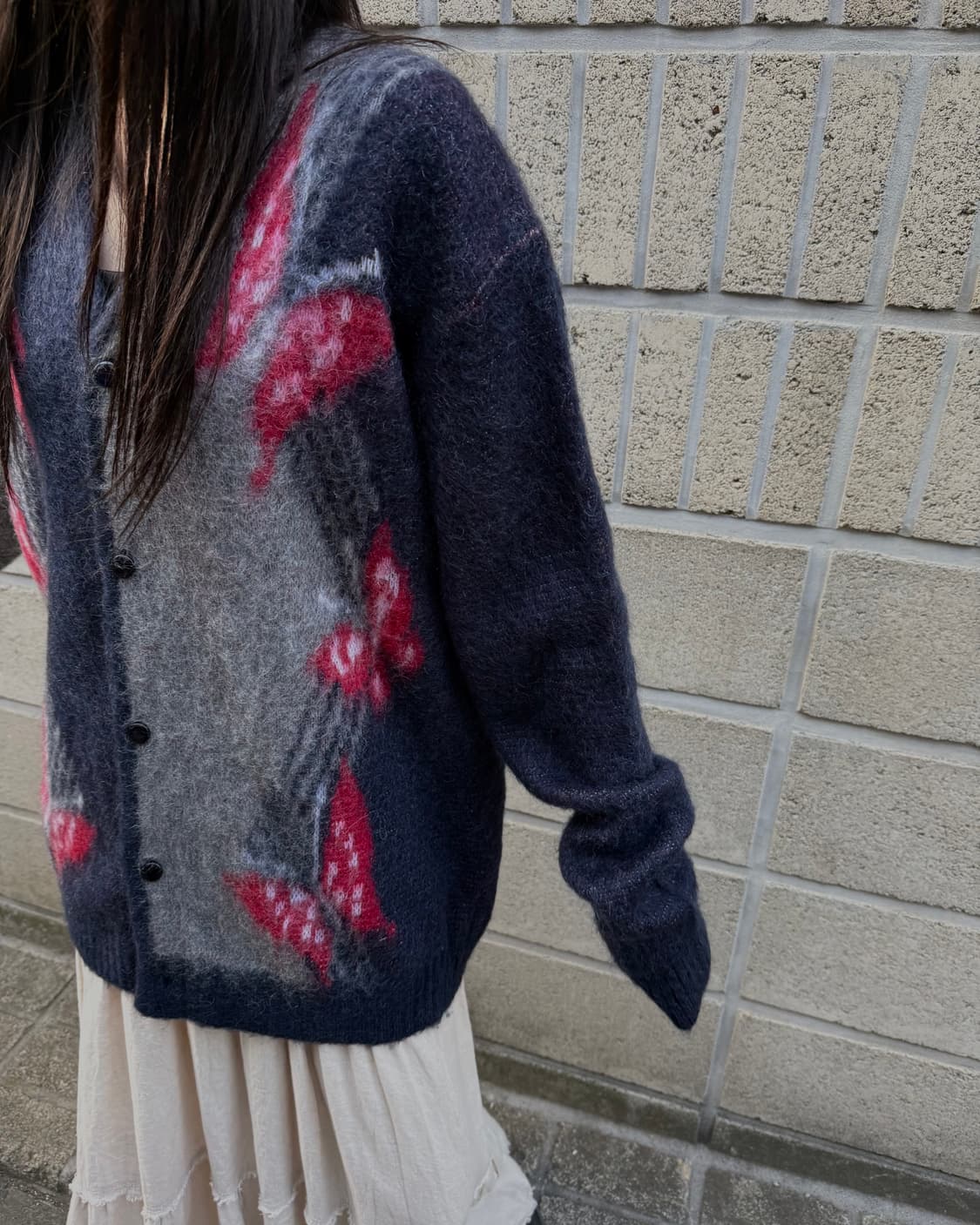 니들스 빠삐용 투웨이 컬러 가디건 상품이미지7