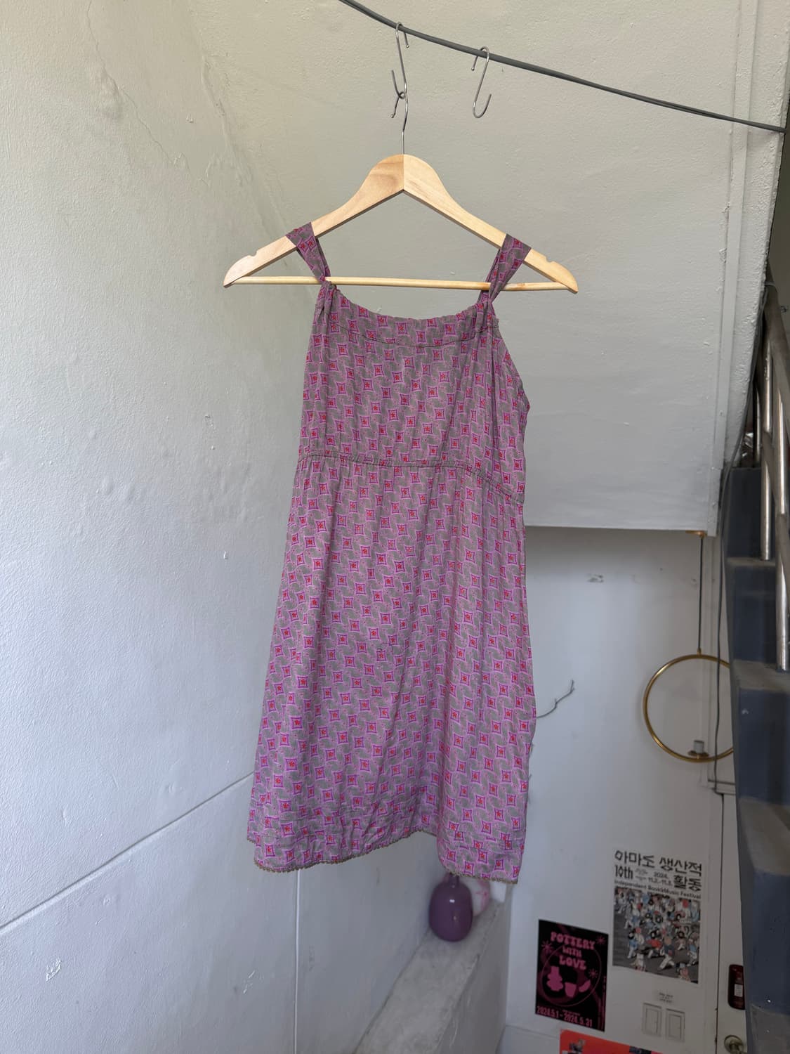 페어리 패턴 나시 원피스 상품이미지5