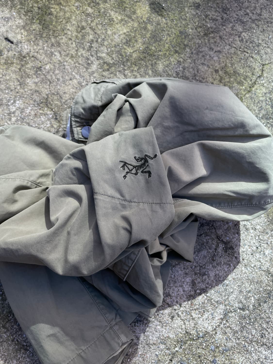 00s Arc’teryx Olive Cotton Pants 상품이미지1