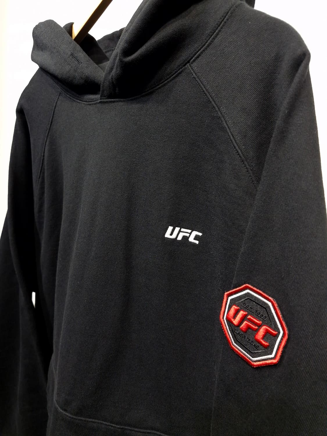 [XL]UFC 챔피언쉽 골드 후디 블랙 상품이미지5