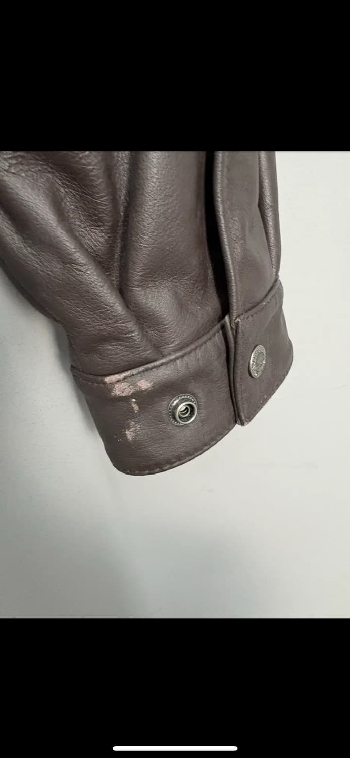 라운드트리 & 요크 램스킨 레더 가죽자켓 H1859 상품이미지8