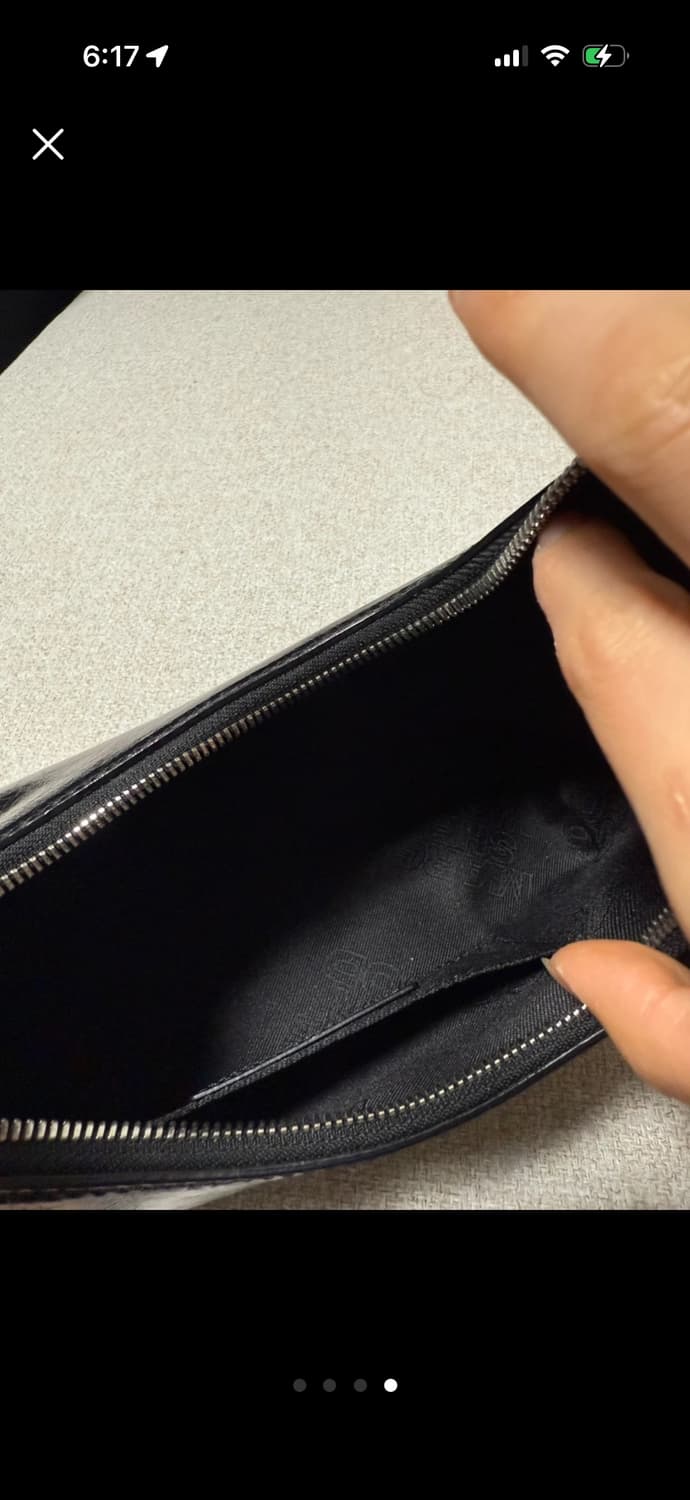 마지셔우드 호보 크링클 숄더백 블랙 상품이미지4