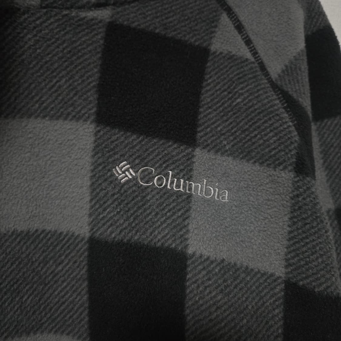 컬럼비아 체크 플리스 후드티 / 남성 후드티/ 남자 후리스  상품이미지2