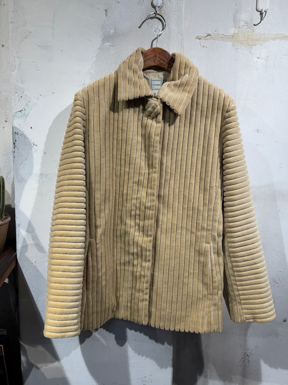 COMME ÇA beige jacket 상품이미지2