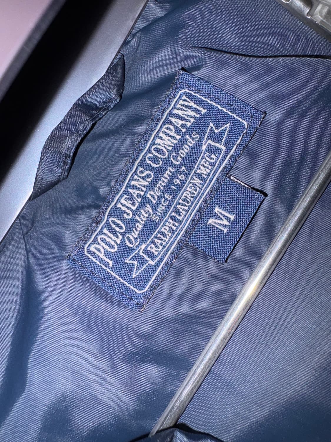 M(100) 폴로 랄프로렌 성조기 와펜 네이비 구스다 운 패딩 자켓 상품이미지6