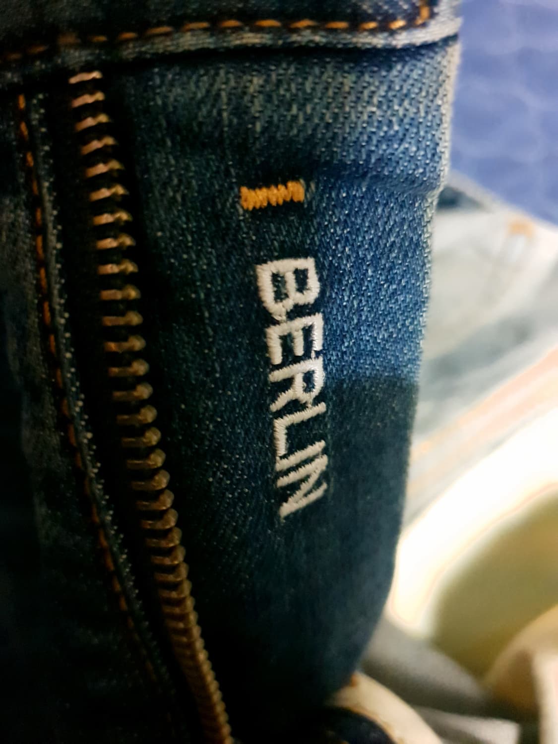 (단종매물) 플랙 베를린 A09 슬림 스트레이트 워싱 데님팬츠 (30) 상품이미지4