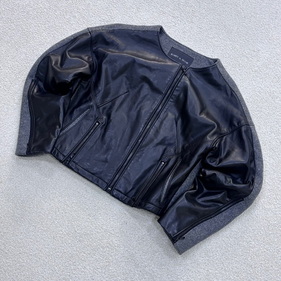 38 봄빅스엠무어 칼라리스 자켓 0403E 상품이미지1