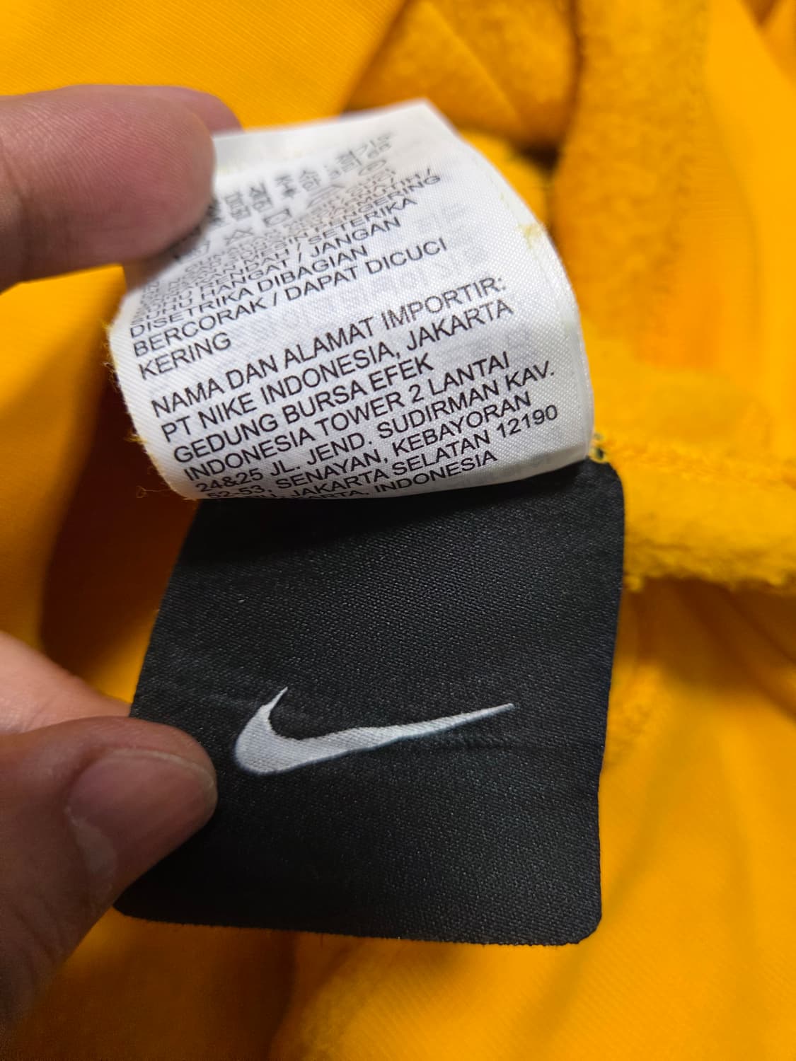 나이키 드레이크 녹타 유니버시티 골드 후드티 상품이미지8