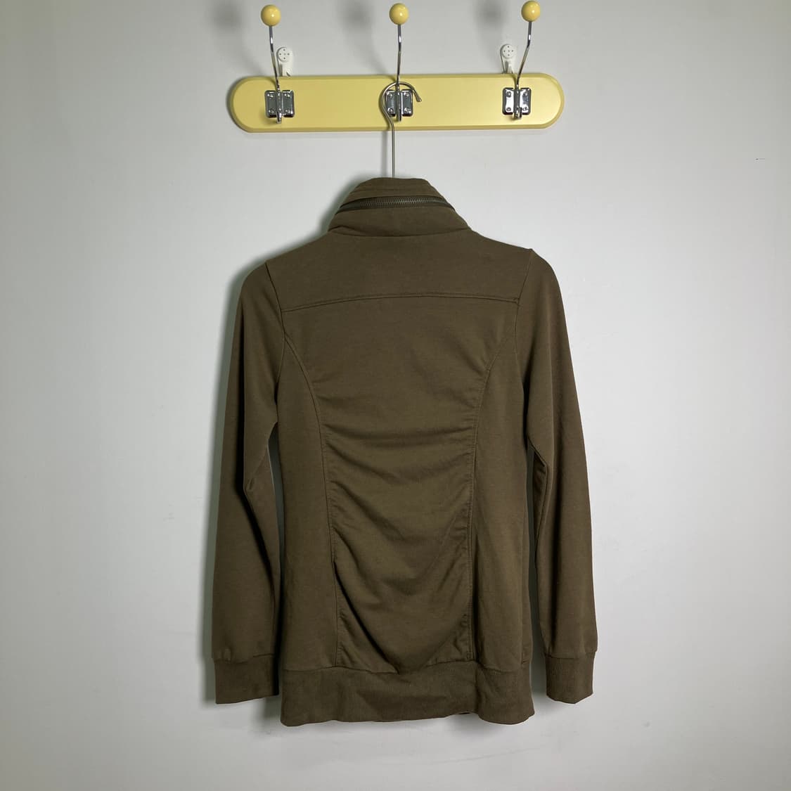 COLZA 카키 코튼 집업 자켓 M 상품이미지2