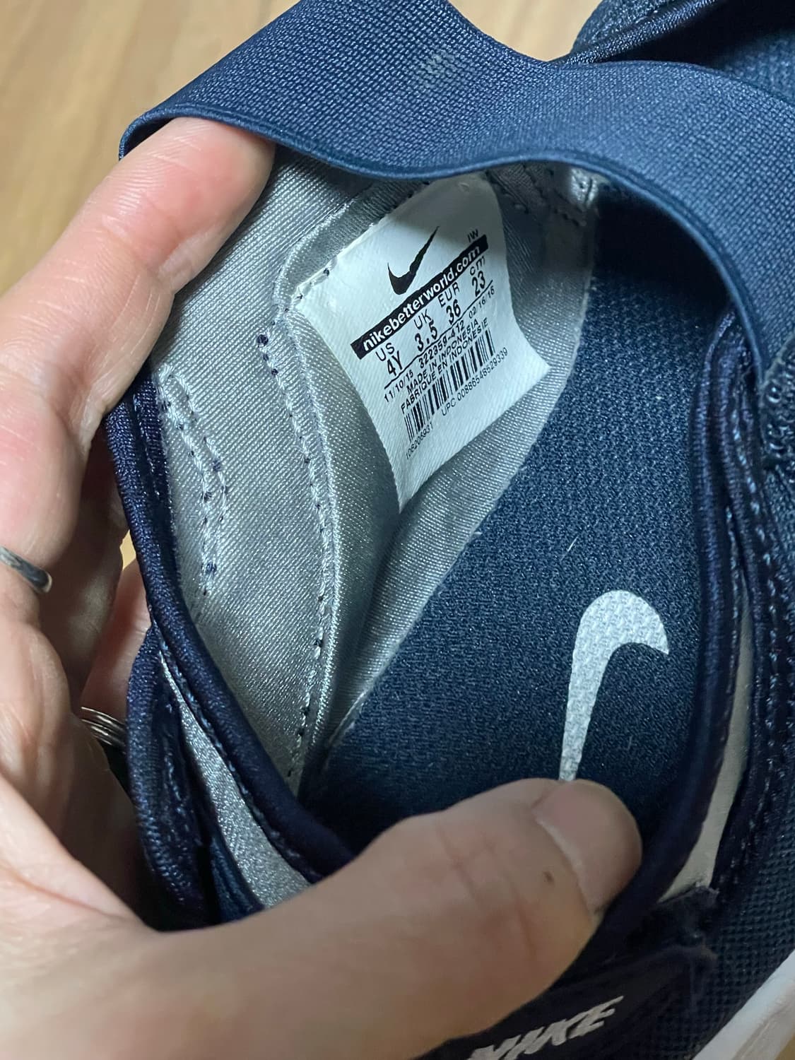 Nike 나이키 에어리프트 네이비 230 상품이미지5