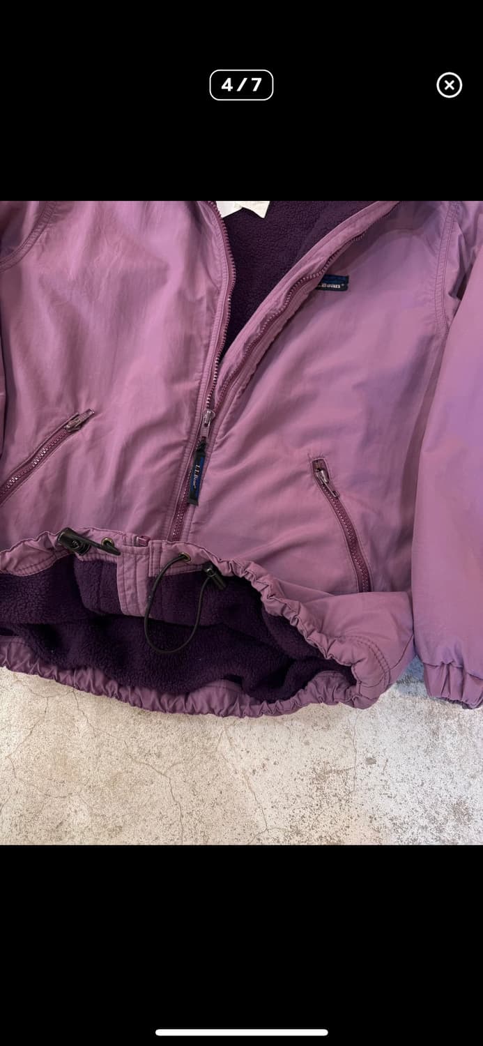 LL bean 90s 플리스 웜업 자켓 상품이미지4