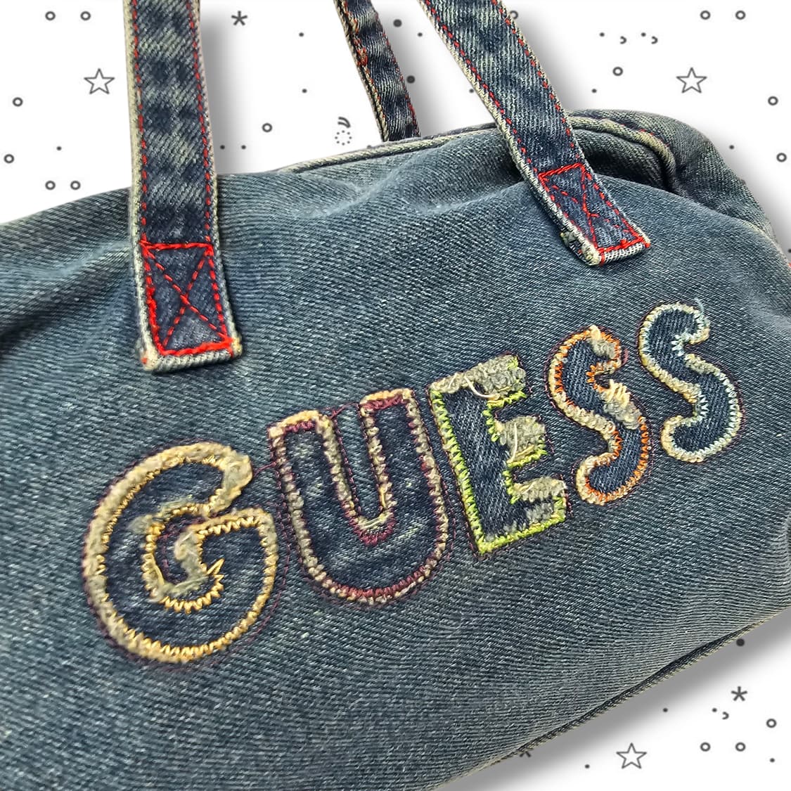 GUESS 게스 미니 데님 백 상품이미지2