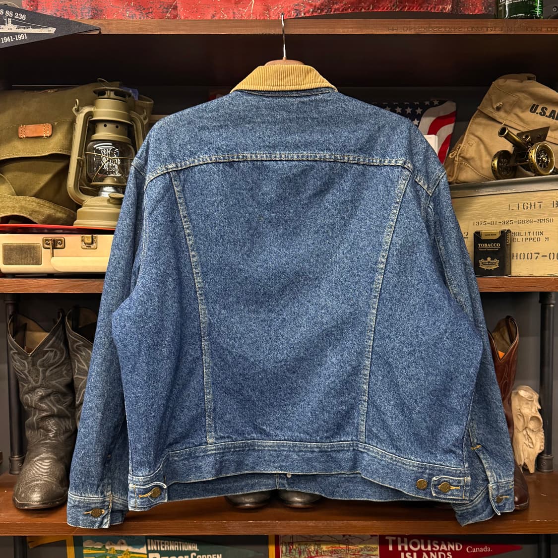 90s LEE 빈티지 리 101J 스톰 라이더 블랭킷 데님 자켓 N000 상품이미지2