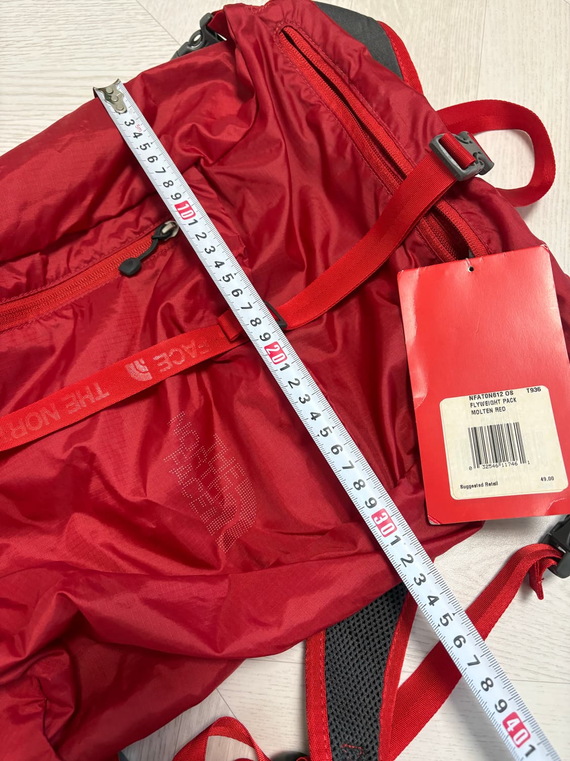 노스페이스 등산백팩 등산가방 백팩 노스페이스 경량백팩 레드백 상품이미지6