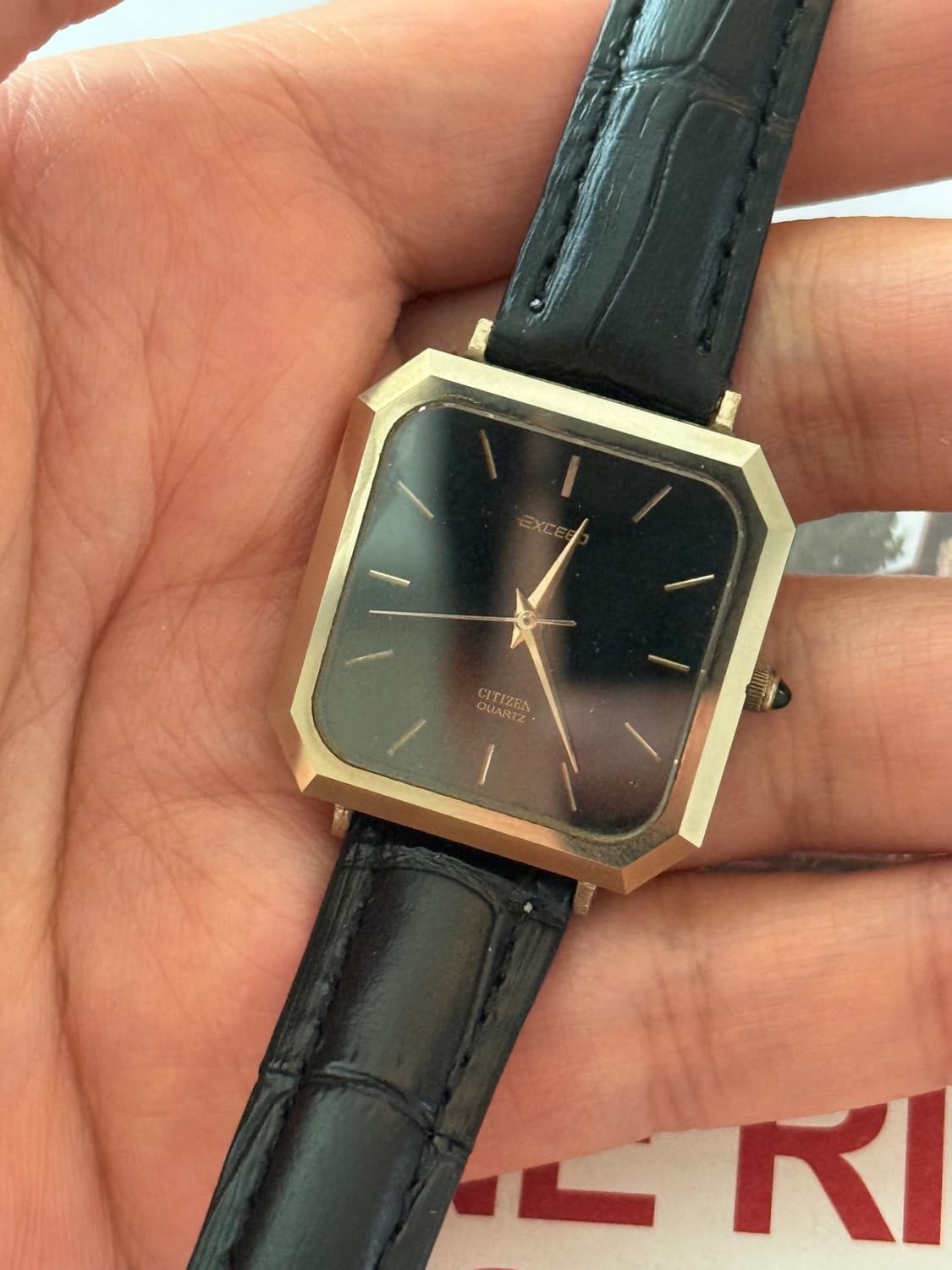 Citizen 시티즌 Exceed Black Cabochon 상품이미지3