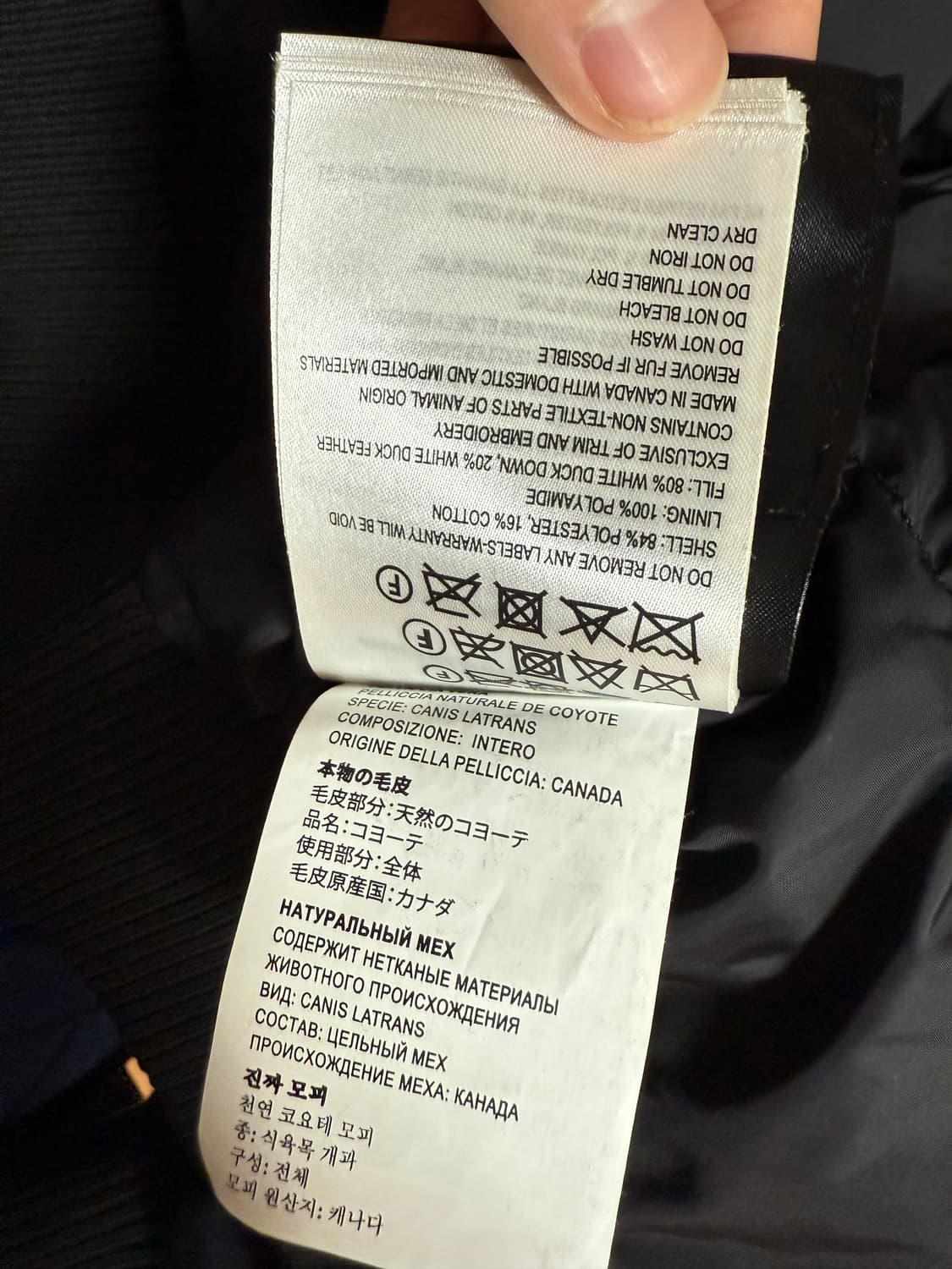 캐나다구스 칠리왁 봄버 s 22fw 새상품급 상품이미지4