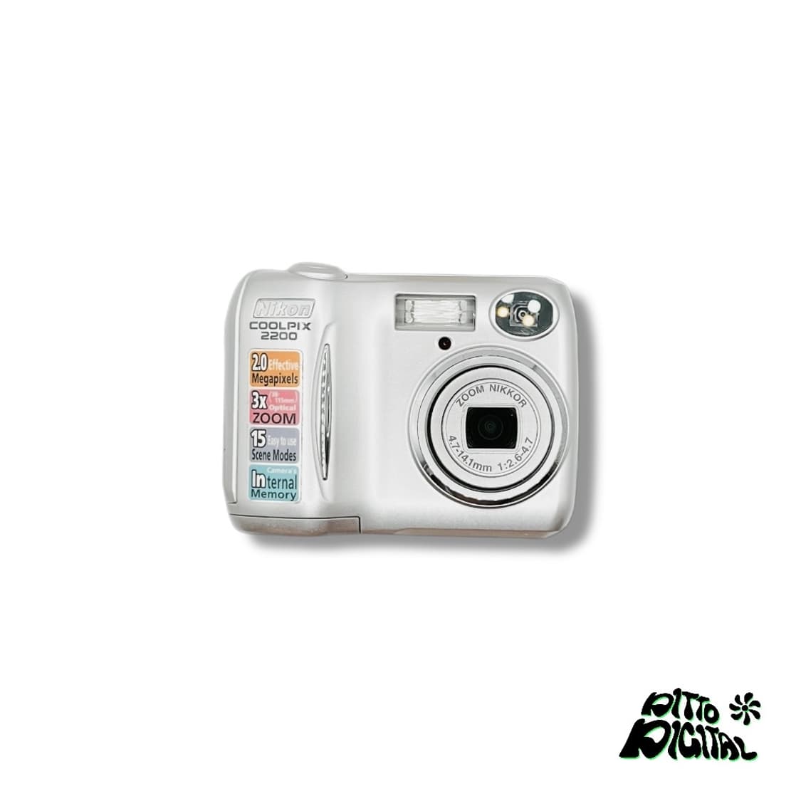 Nikon Coolpix 2200디카 상품이미지2