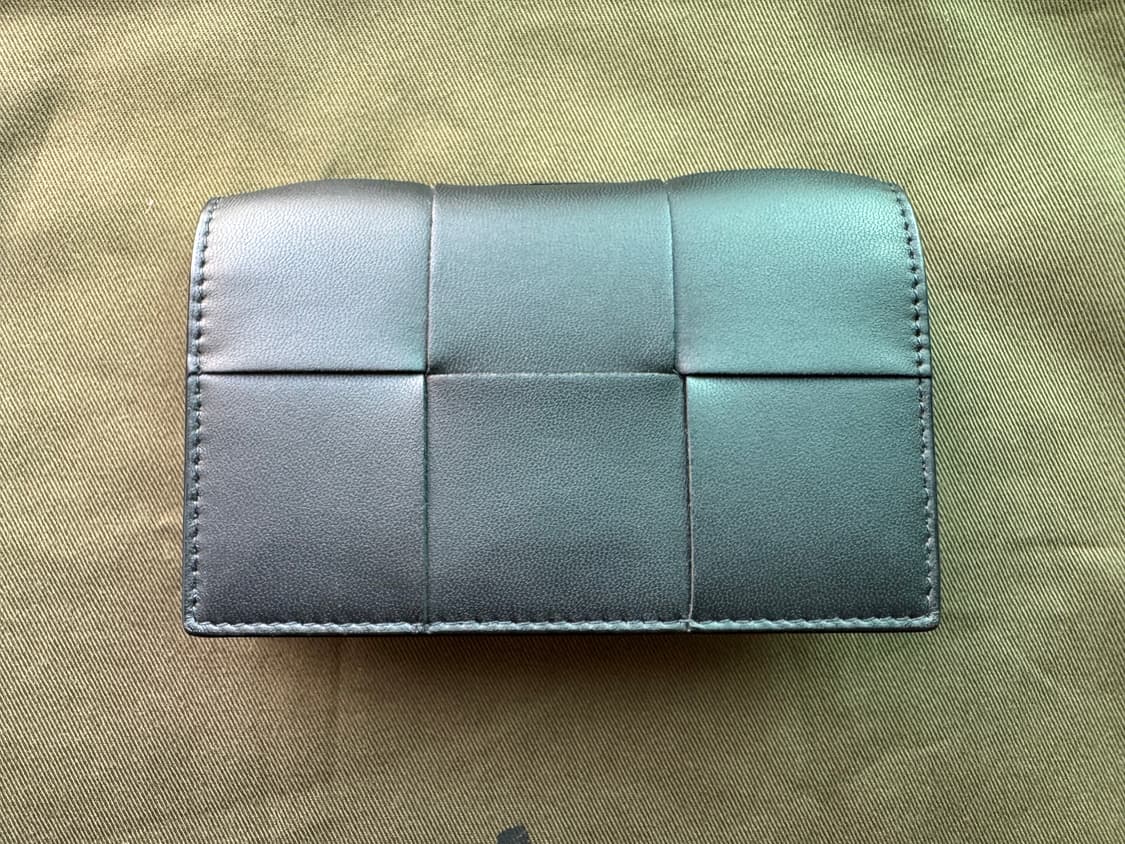 보테가 베네타 카세트 비즈니스 카드 케이스 블랙 상품이미지2